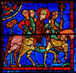 Szene aus dem Leben des Hl. Martin, Kathedrale von Chartres